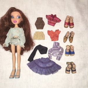 Reserved for everlysvow. Bratz doll with clothes and shoes